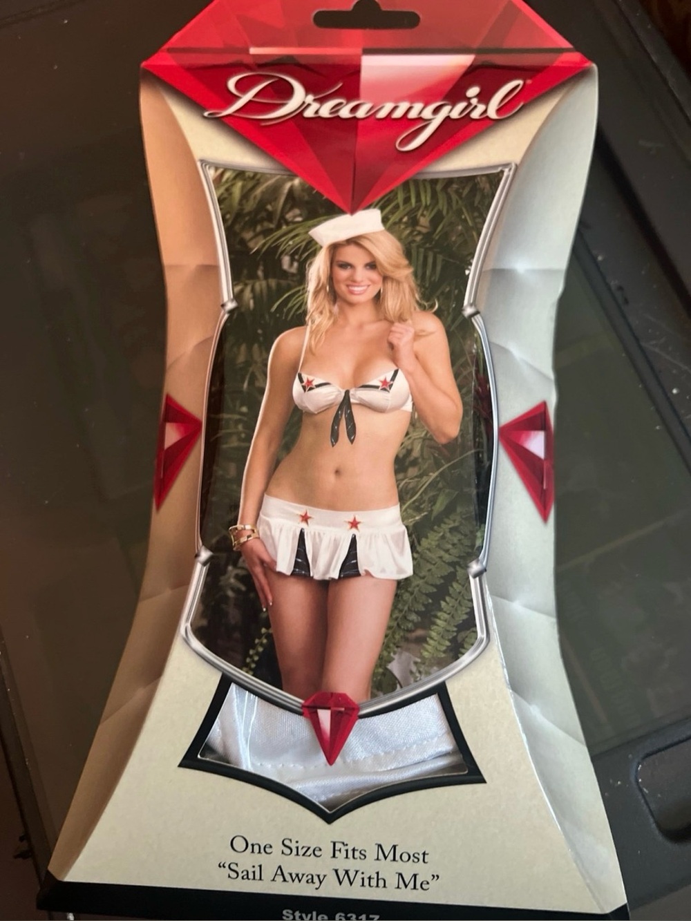 Vintage Dreamgirl Sailor-Inspired Bra and Mini Skirt Set lingerie